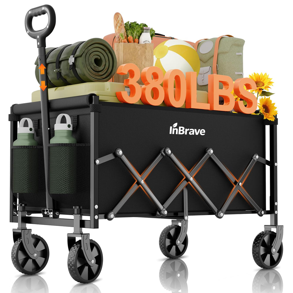 InBrave wagon front view showing compact frame and load benefit