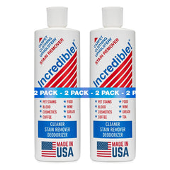 INCREDIBLE! front label view showing product and clear instructions