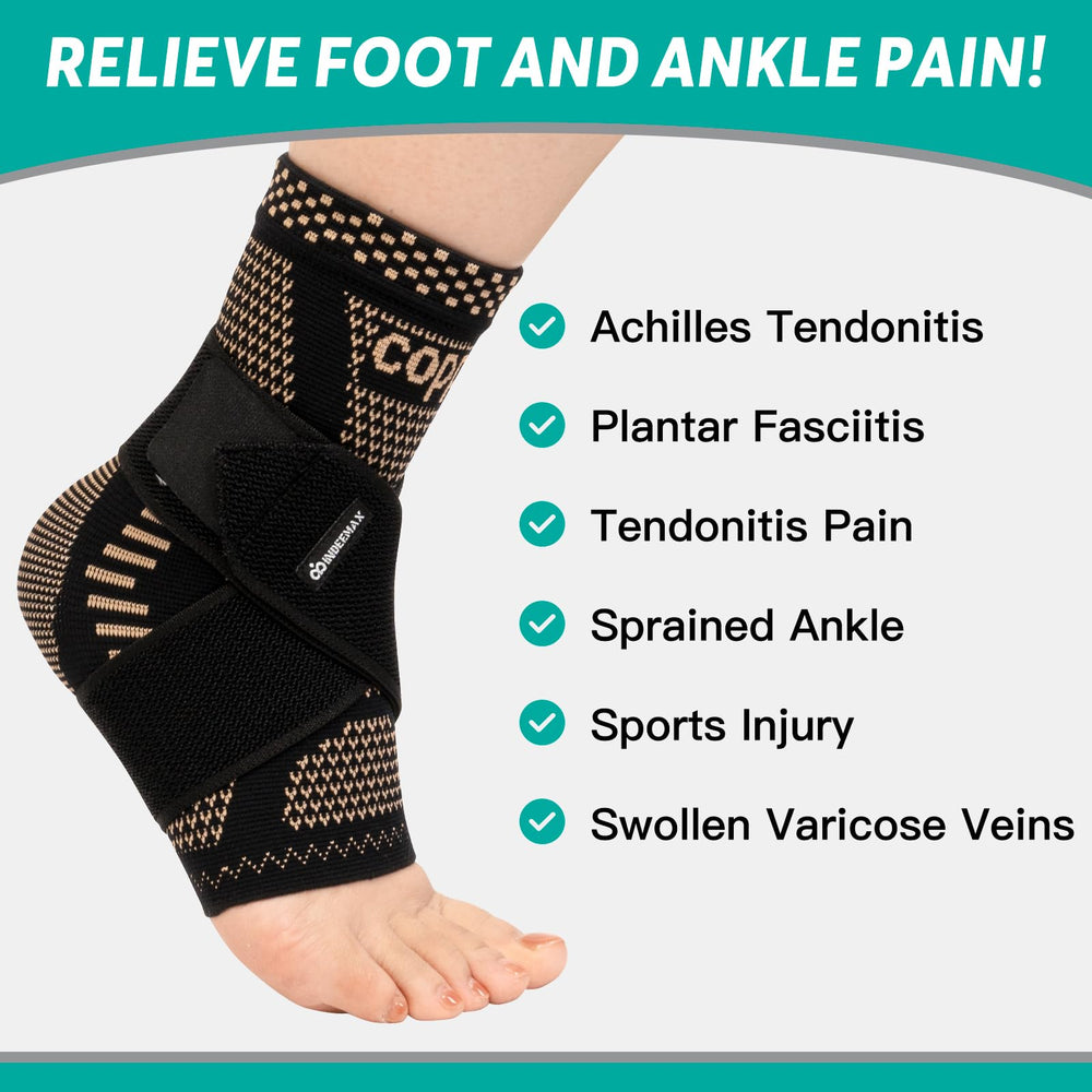 INDEEMAX adjustable strap detail illustrating customizable support