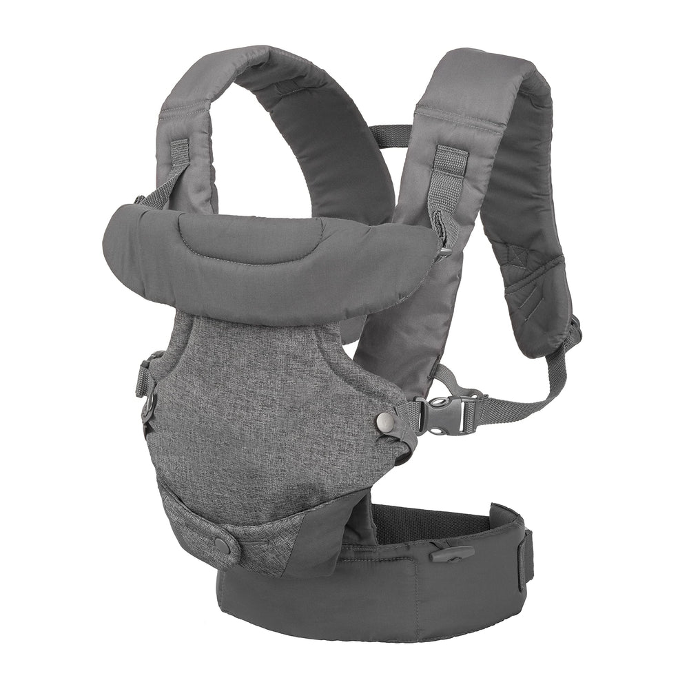 Infantino size scale with diaper bag showing compact, travel-friendly footprint