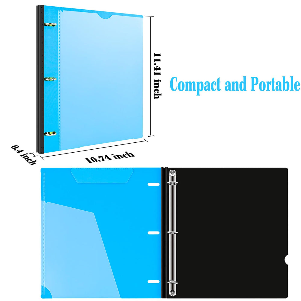 INFUN binder in a student backpack showing portability and organization