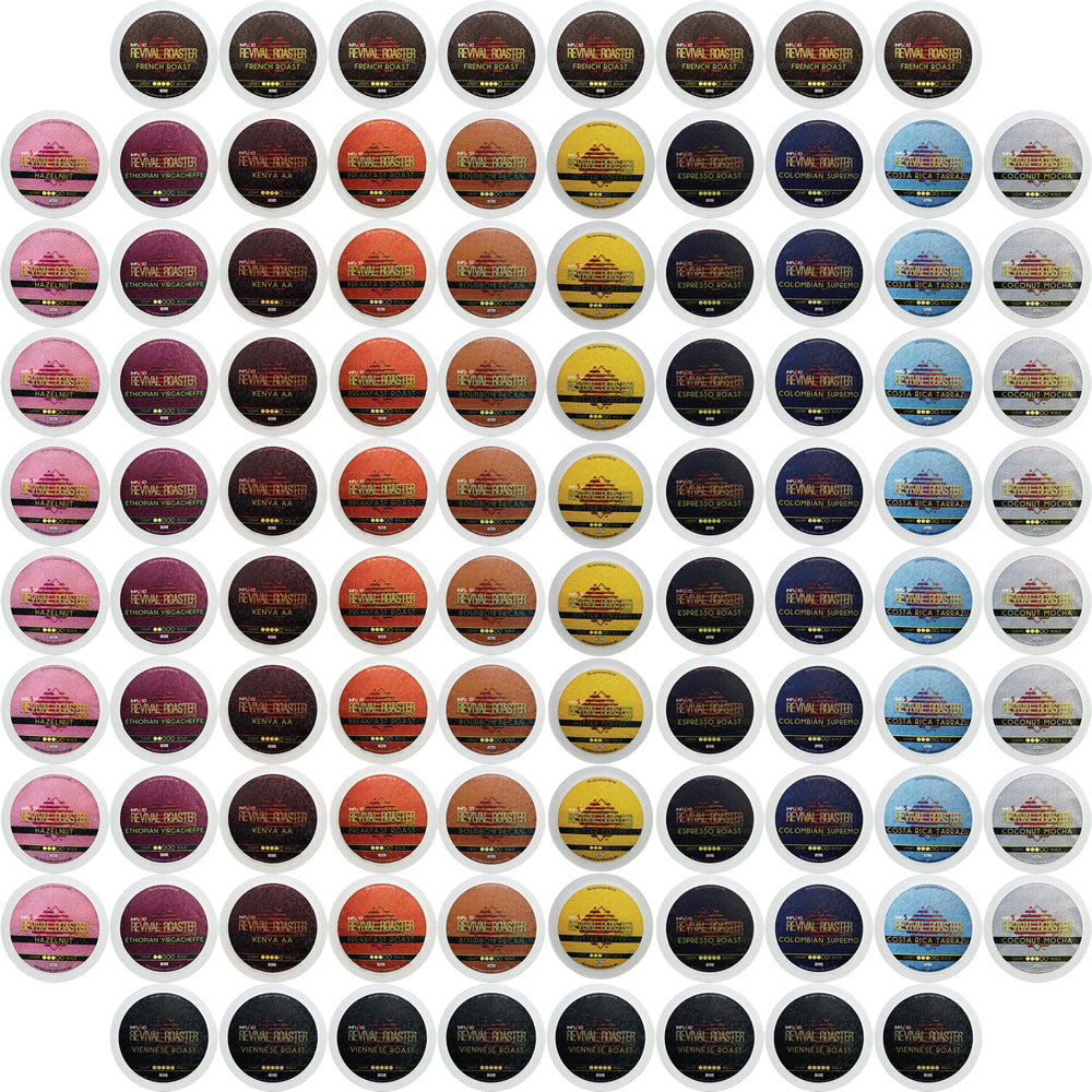 InfuSio front packaging showing 96-count variety pack, clear variety benefit