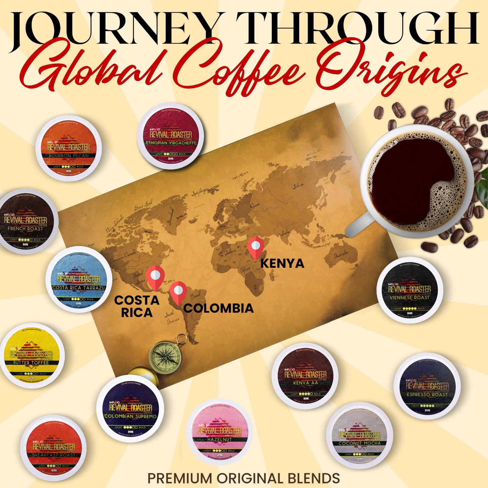 InfuSio pod inside Keurig brewer, ensures machine compatibility benefit