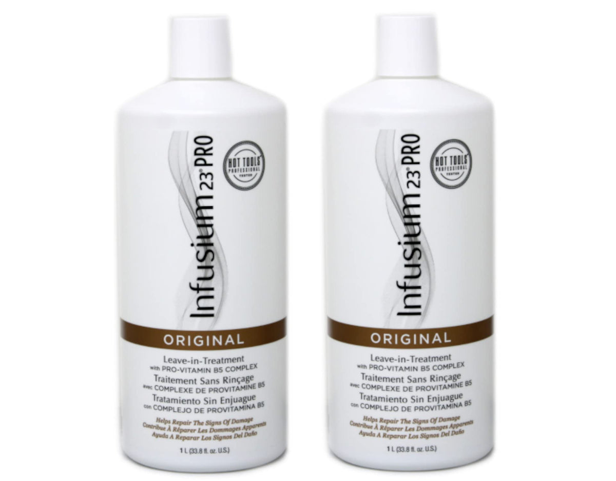 INFUSIUM 23 front label showing product and pack benefits for value