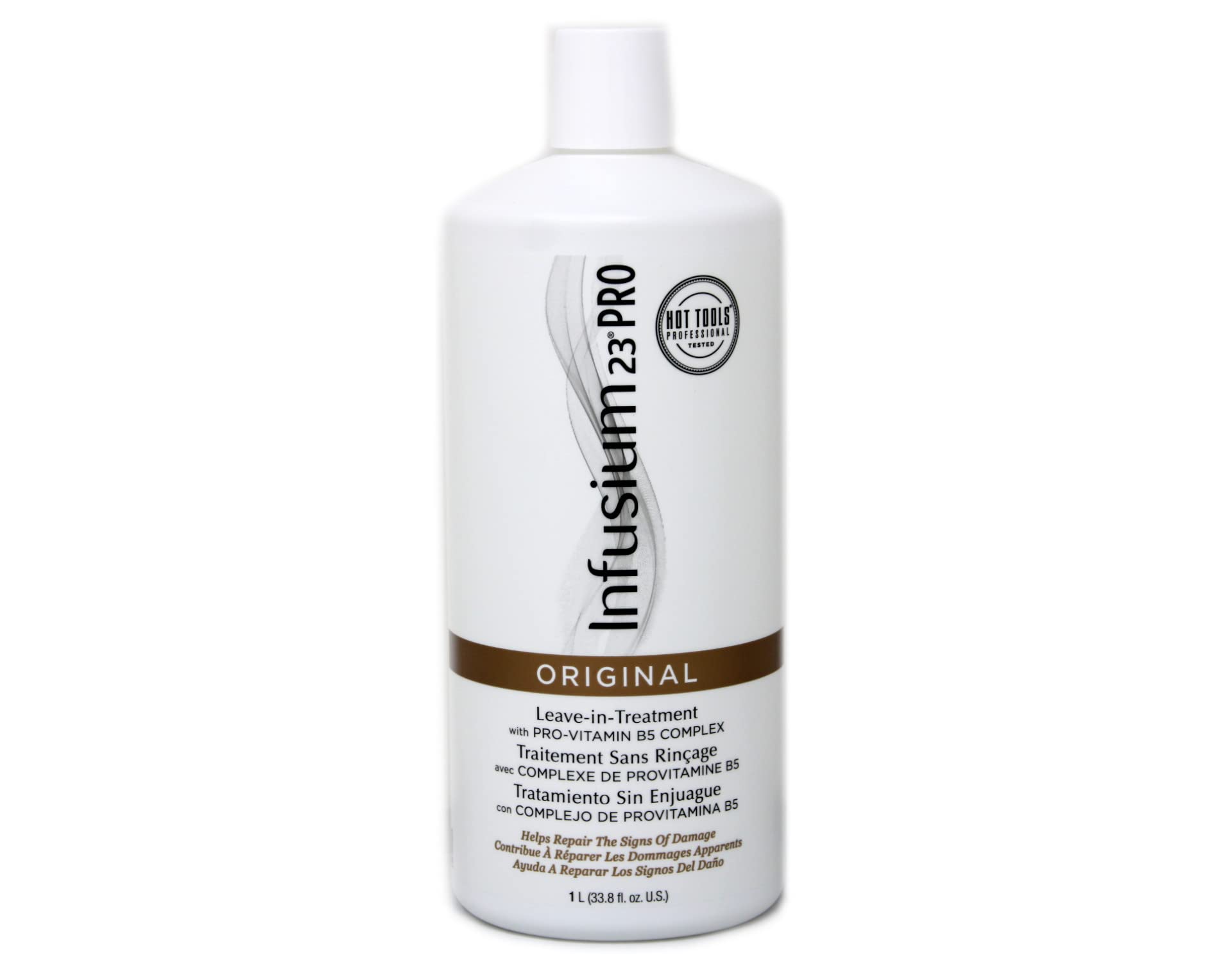 INFUSIUM 23 pump dispensing creamy treatment texture for easy application