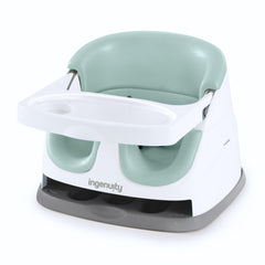 Ingenuity front view showing Mist booster seat and secure dining position