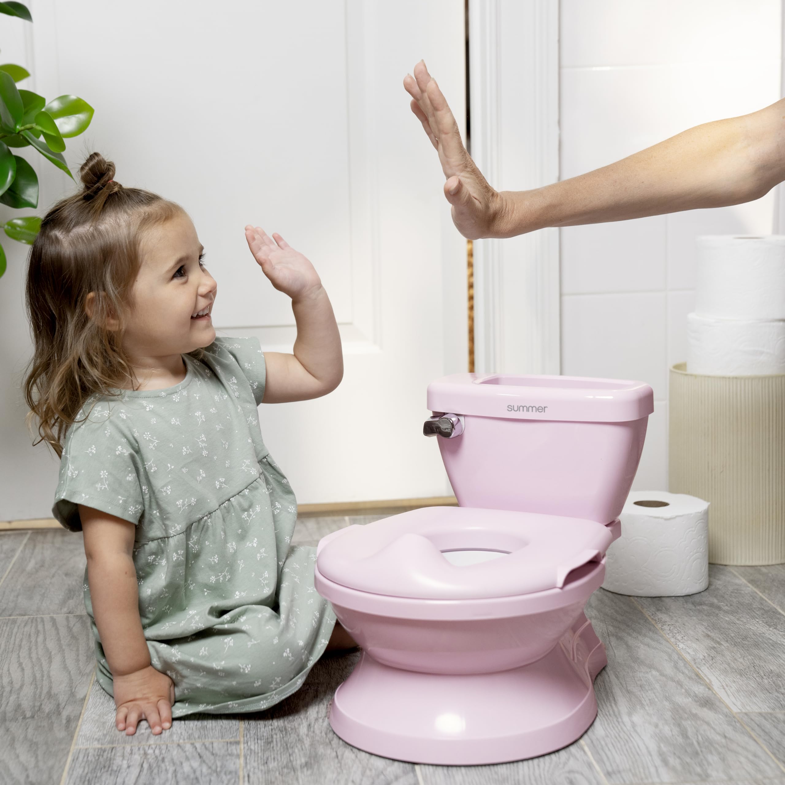 ingenuity size comparison with toy shows toddler-scale comfort and fit