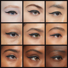 Inglot close-up of matte finish demonstrating smudge-resistant, non-shiny look