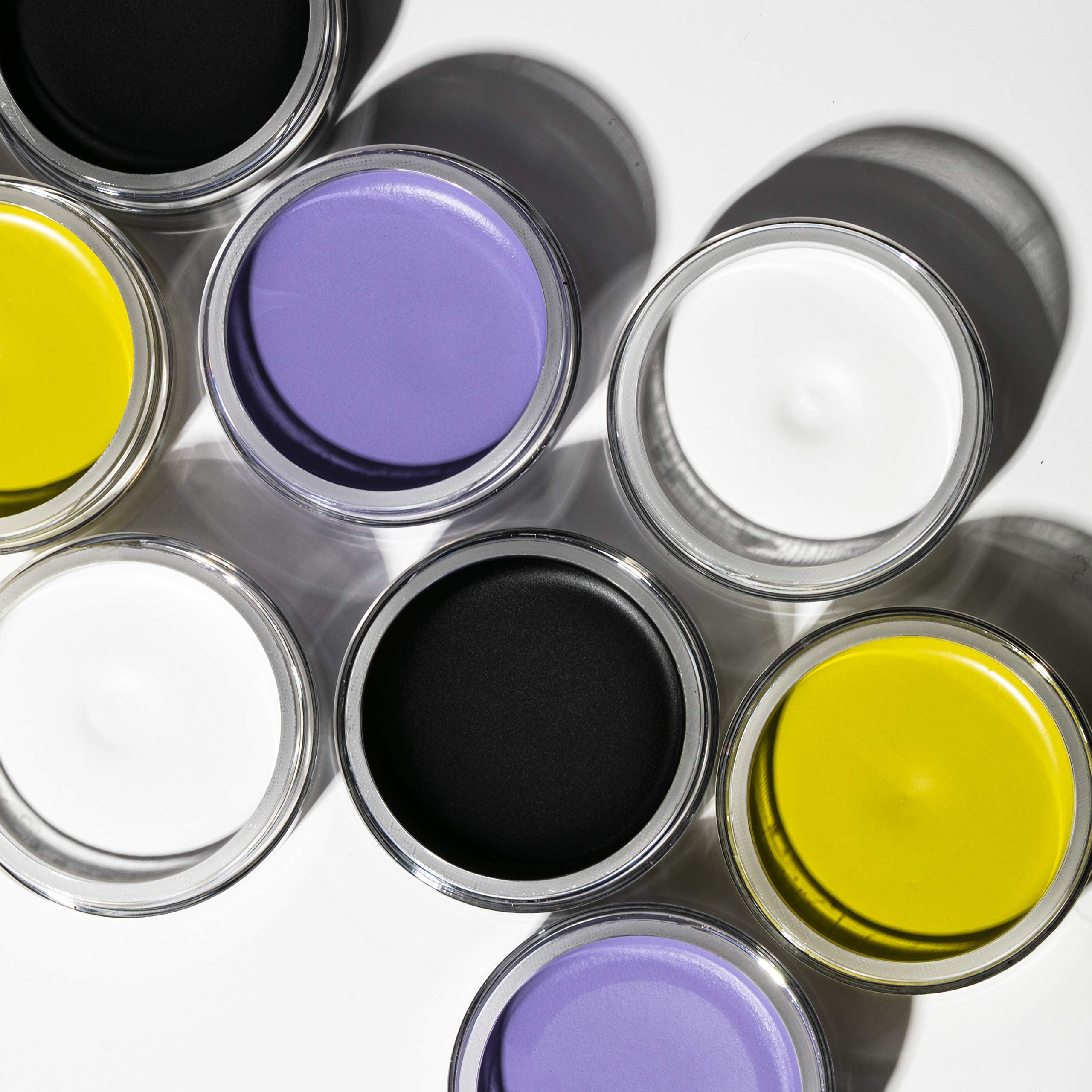 Inglot pot inside a makeup bag showing travel-friendly 5.5 g size