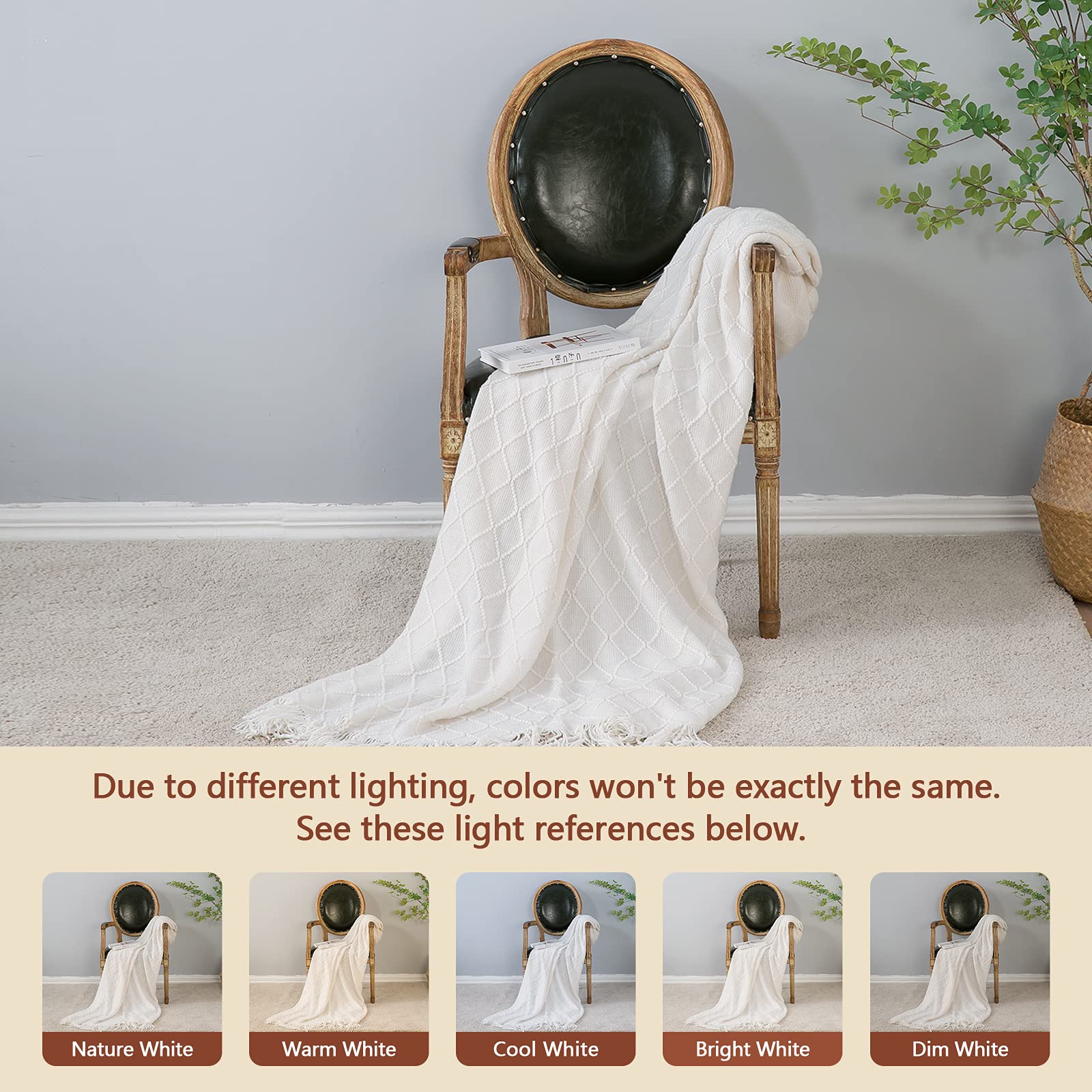 inhand throw draped on sofa shows inviting warmth and room styling benefit