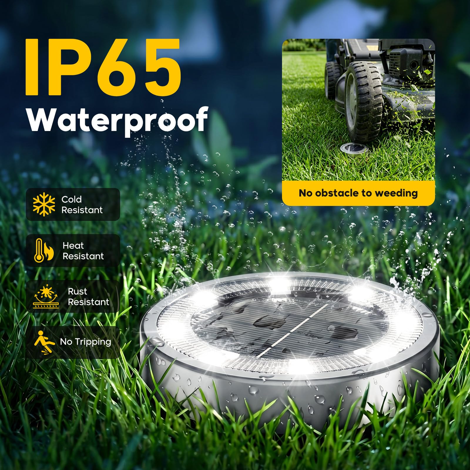 inkgear side profile near ground showing low 0.6-inch flush design benefit