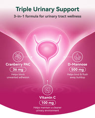 Inner Brightness ingredient label listing PACs, D‑mannose, vitamin C