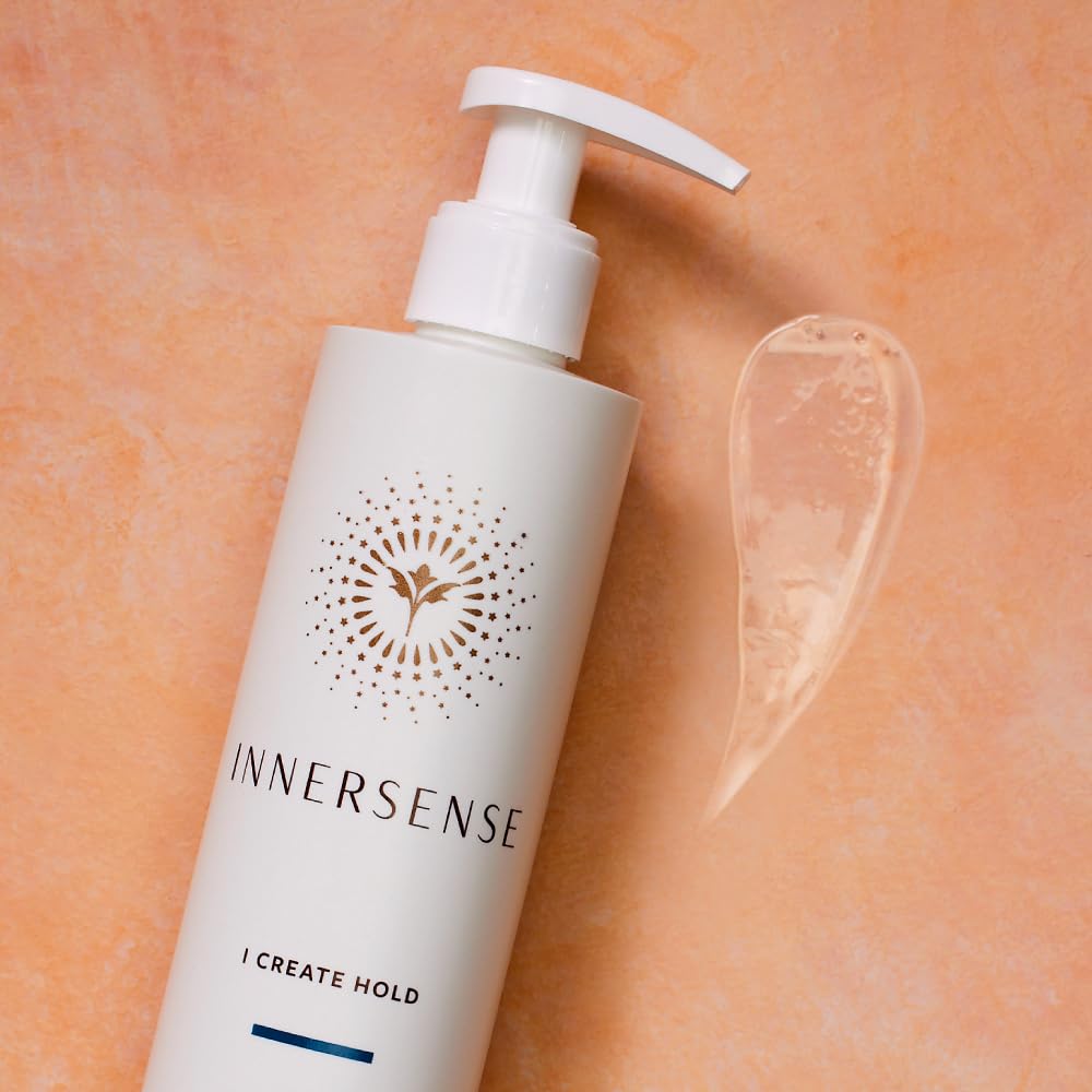 INNERSENSE 10oz jar beside hand for size comparison showing value and scale