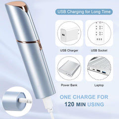 innobeaut LED light illuminating fine hair for precise removal