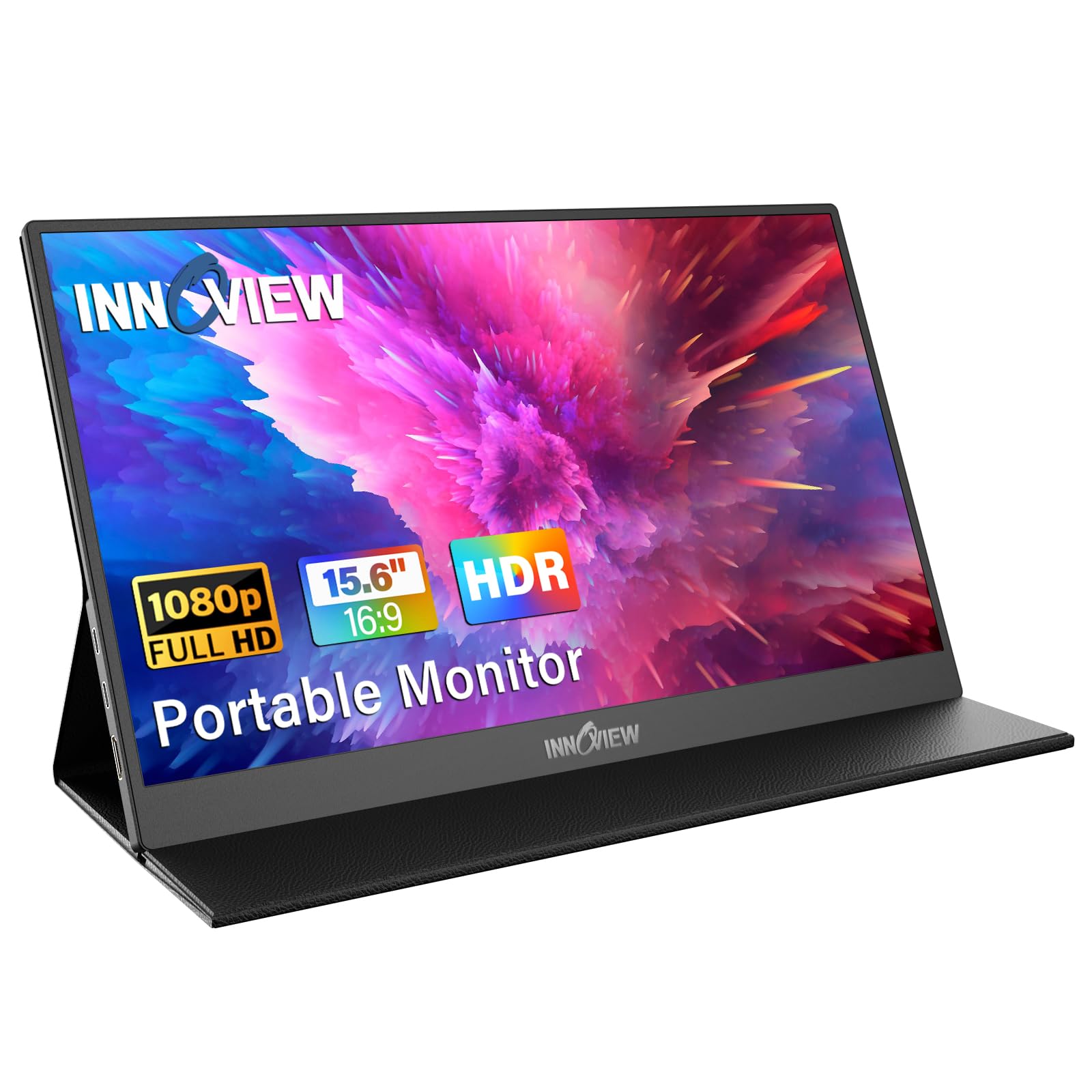 InnoView front view showing crisp FHD display and slim bezel for clearer visuals