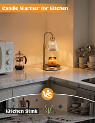 Innqoo dimmer and timer controls close-up for customizable scent release