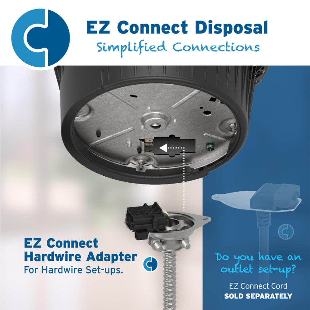 InSinkErator EZ Connect adapter close-up for simplified wiring