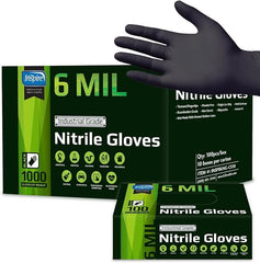 Inspire glove front packaging showing product and quantity, clear labeling benefit