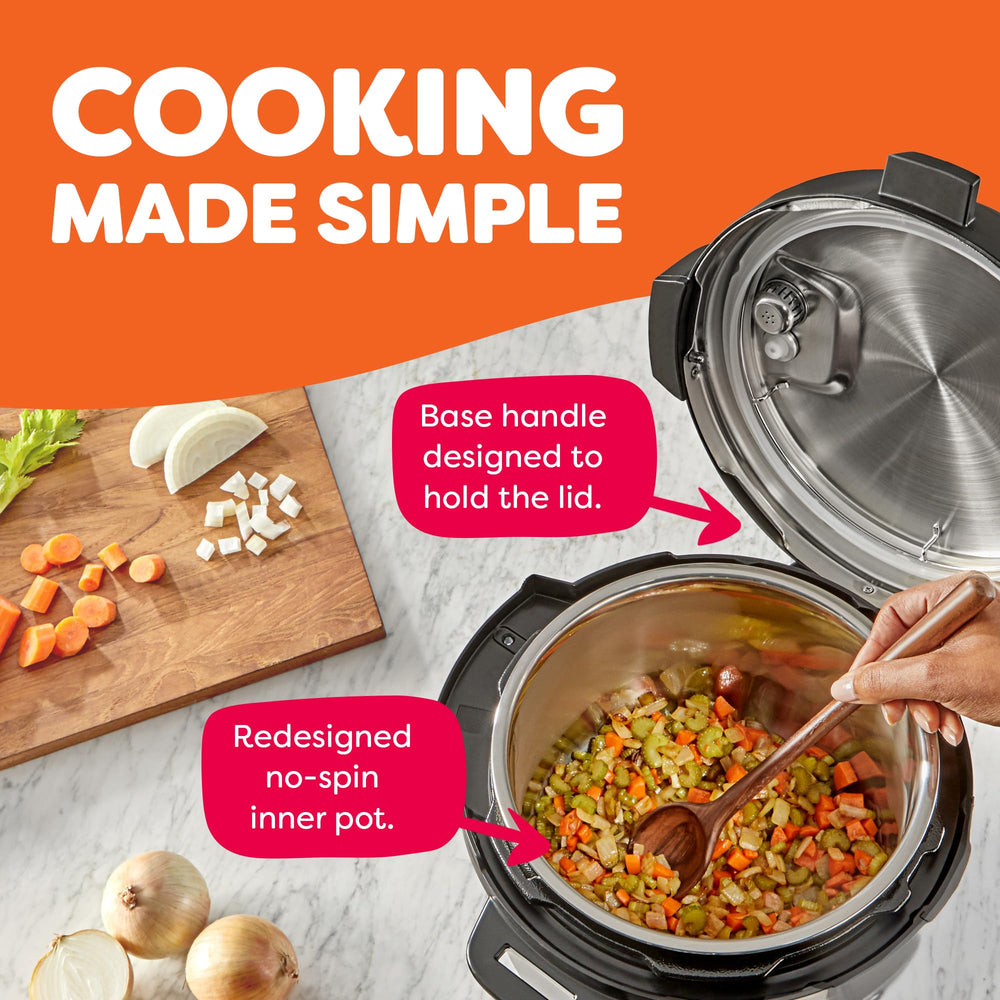 Instant Pot cooking hearty stew inside demonstrating fast, hands‑off cooking