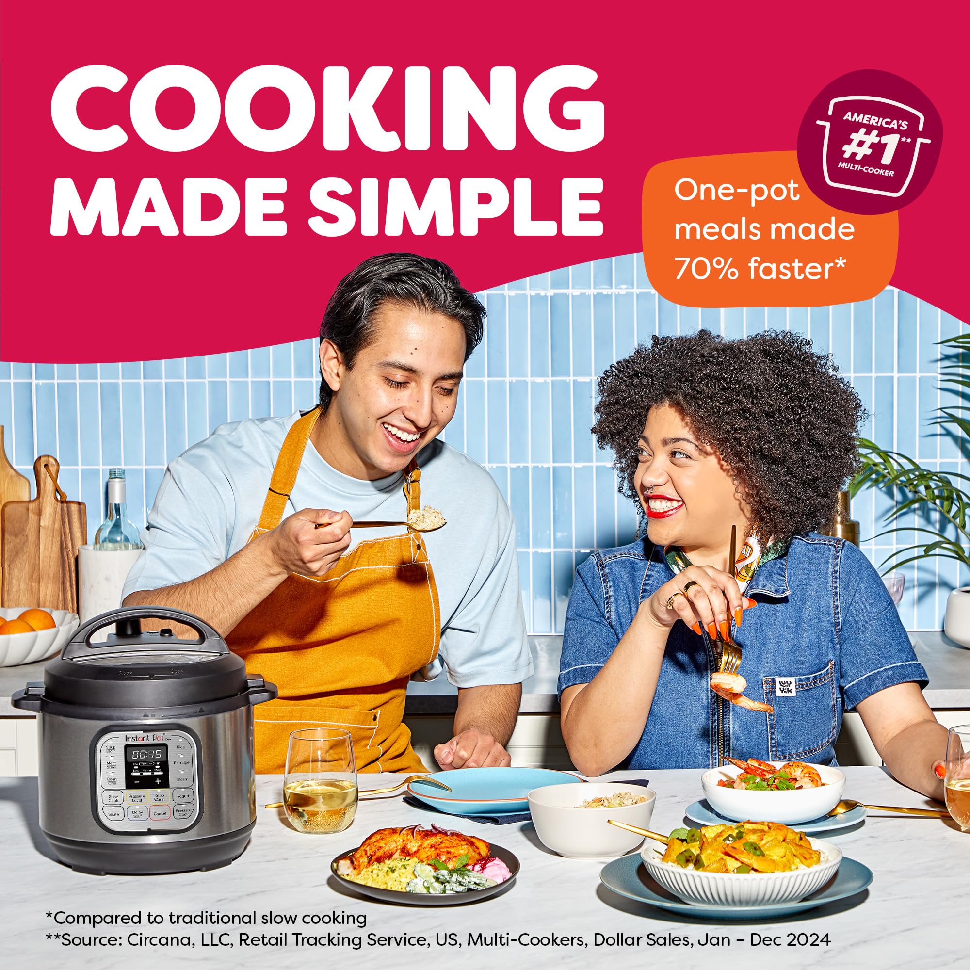 Instant Pot lid lock detail showing safety lock mechanism for secure pressure cooking