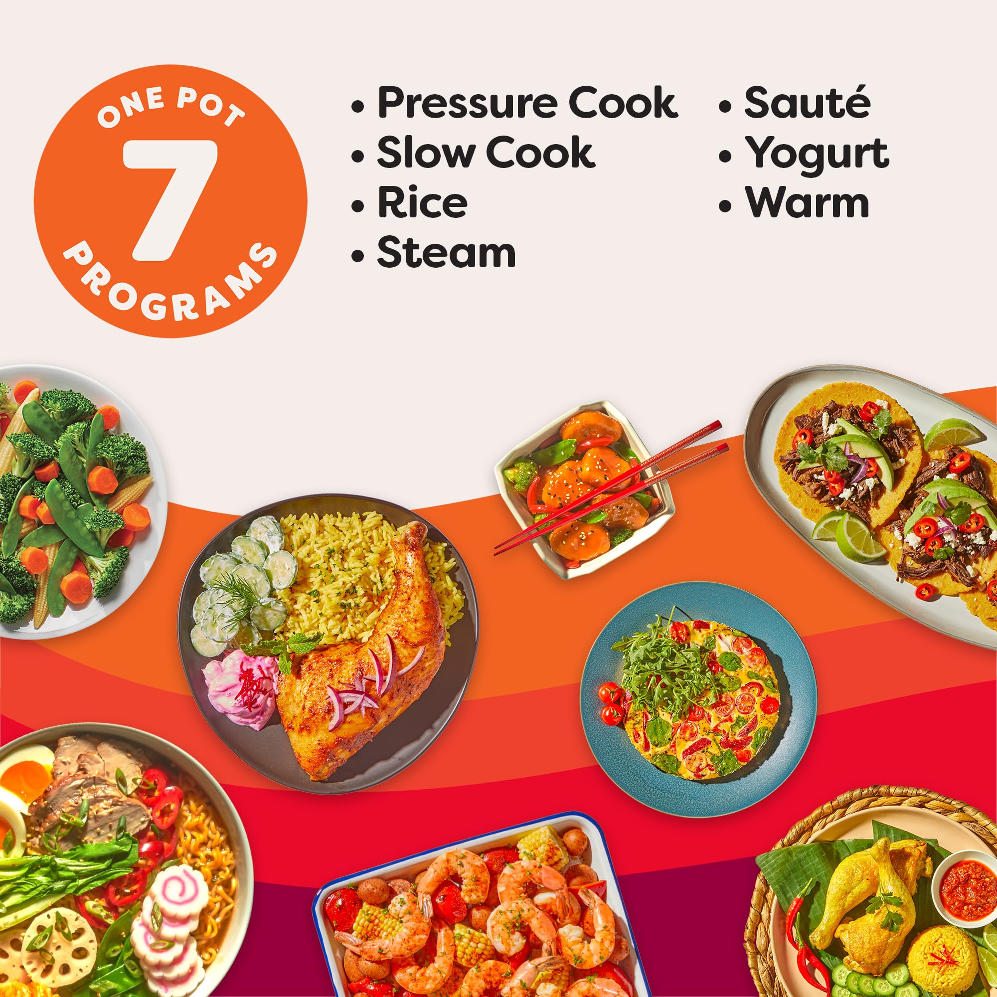Instant Pot stainless steel steamer rack included accessory for versatile steaming