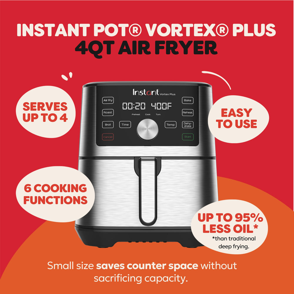 Instant Pot basket close-up showing nonstick texture and crisping holes for even airflow and cleanup ease