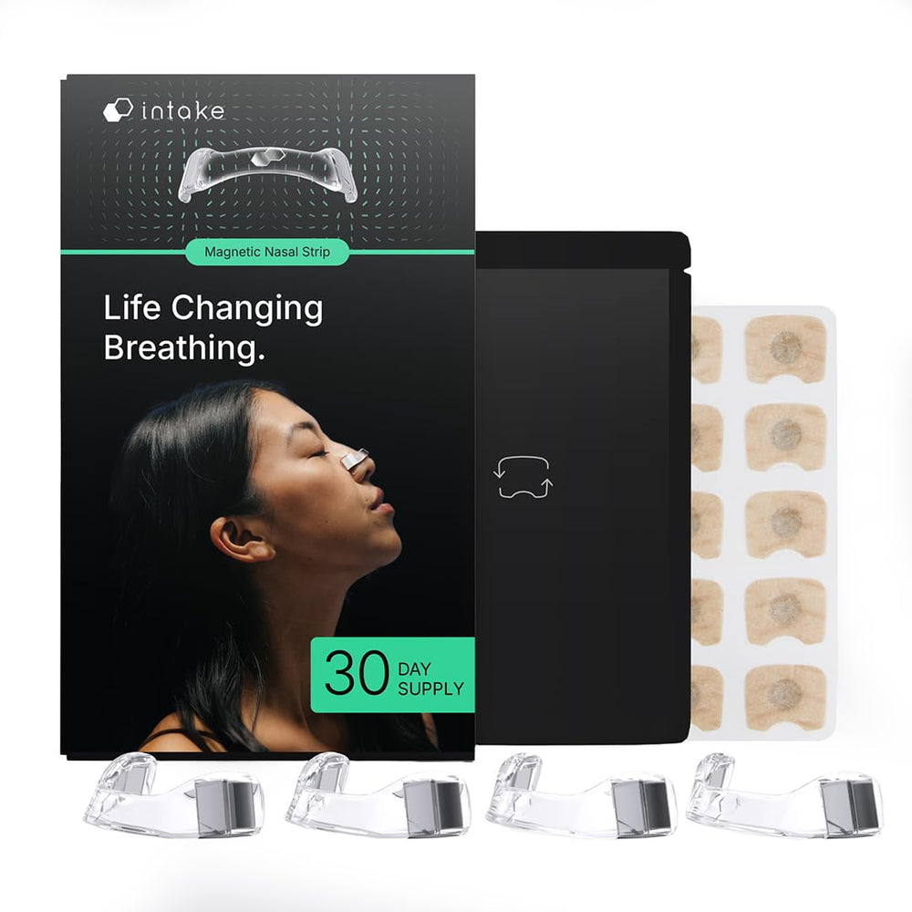 intake band front packaging showing starter kit and clear design benefit