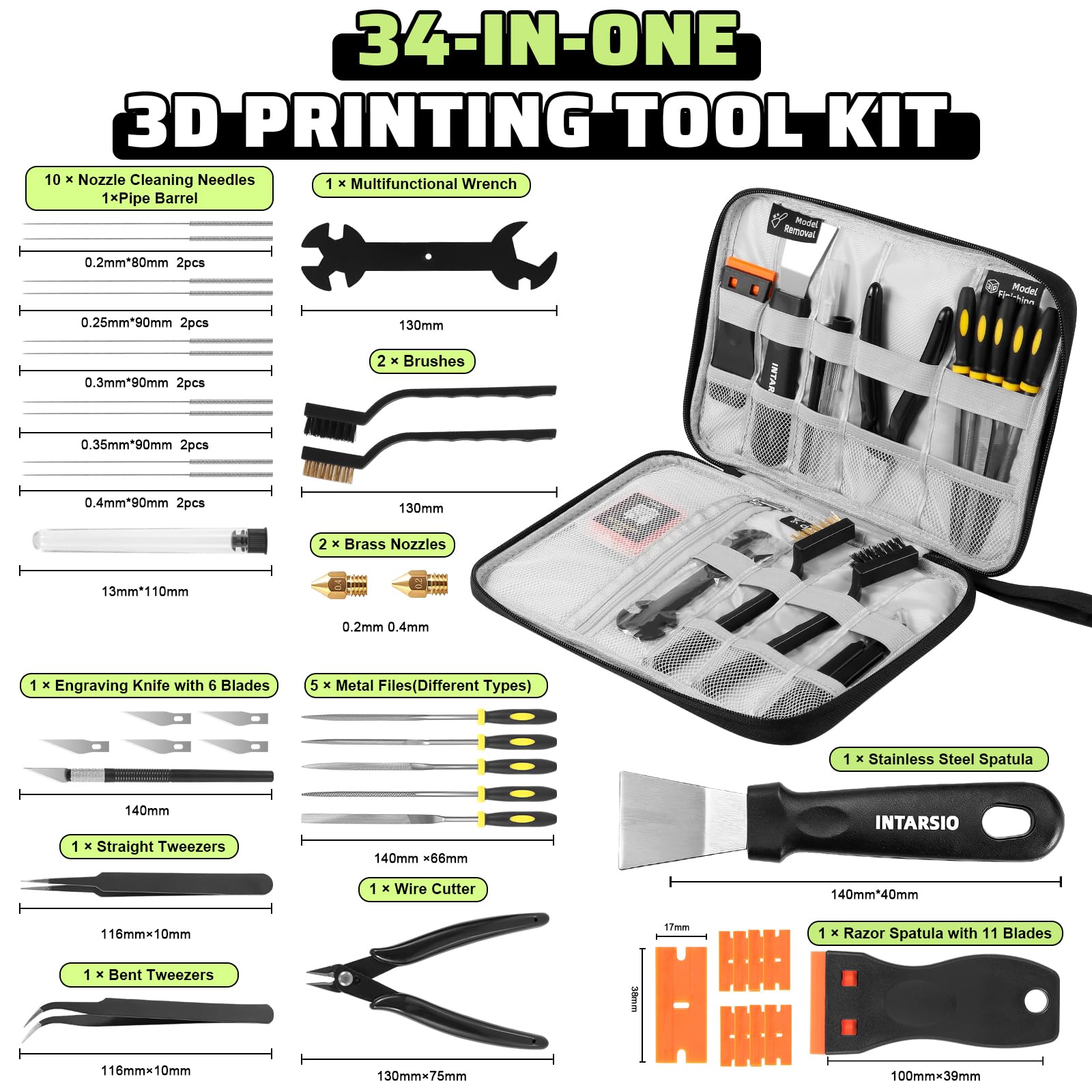 Intarsio close-up of tool layout highlighting durable handles and quick access