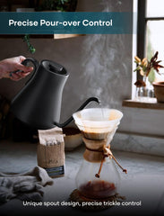 INTASTING stainless steel interior and plastic-free sensor for pure-tasting water benefit