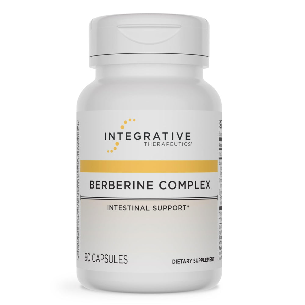 Integrative Therapeutics bottle front showing berberine complex for clarity