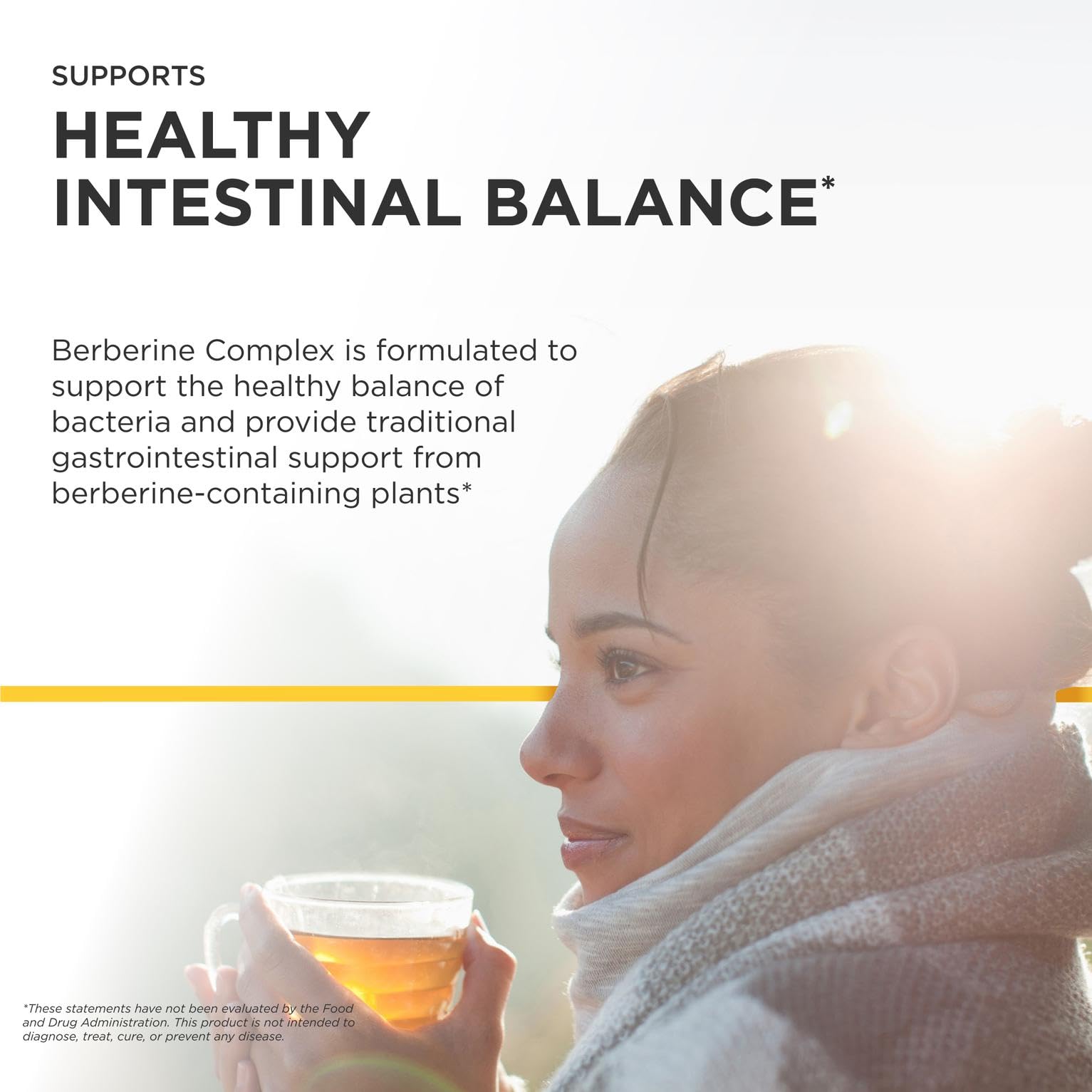 Integrative Therapeutics next to ruler showing bottle size for scale and planning