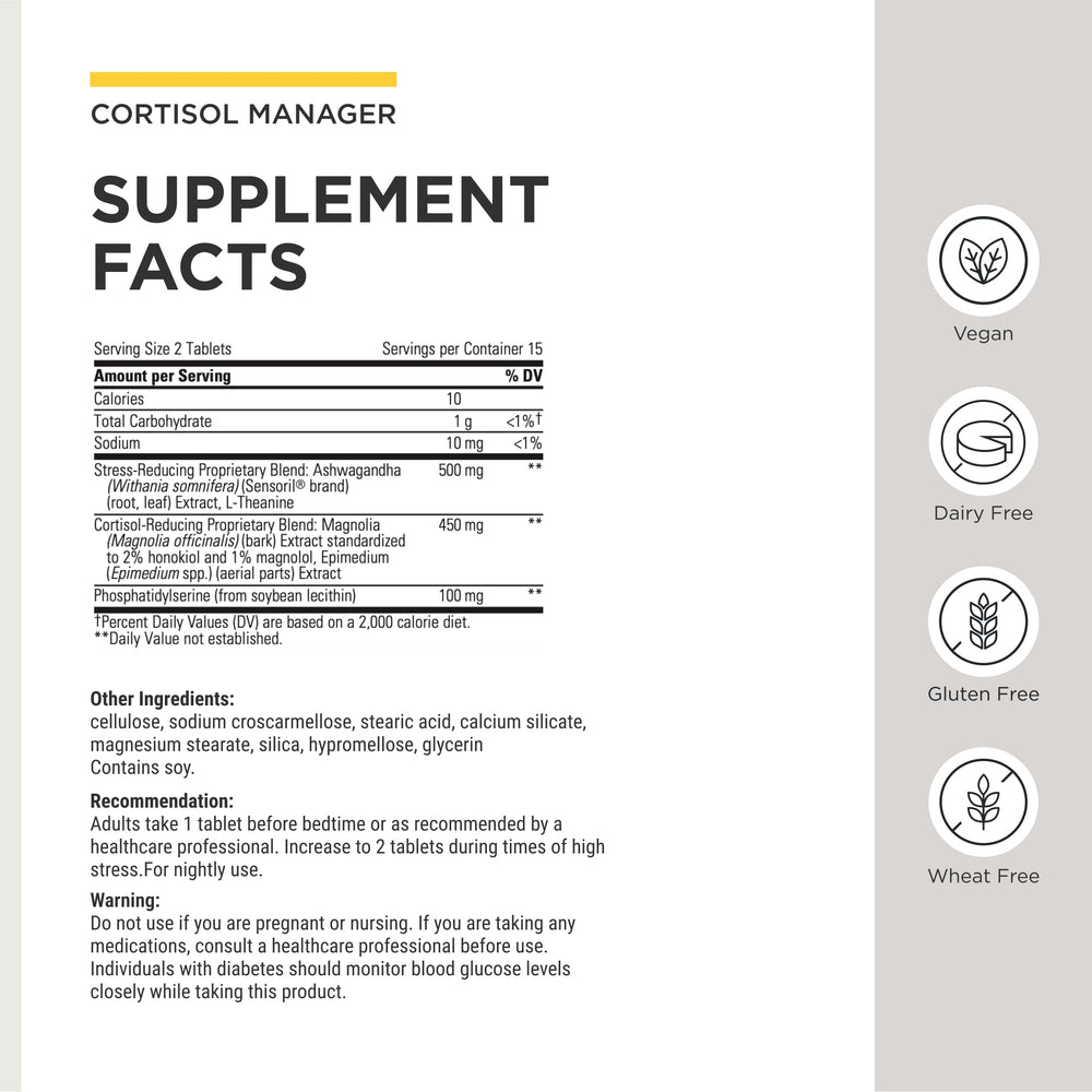 Integrative Therapeutics bottle open with tablets spilling for dosage clarity