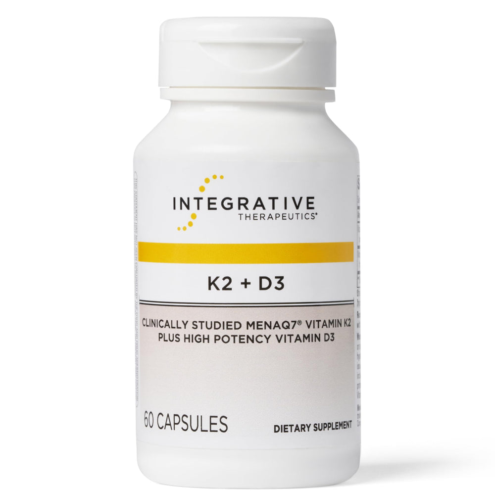 Integrative Therapeutics front bottle view showing clear branding and supplement benefits