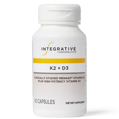 Integrative Therapeutics front bottle view showing clear branding and supplement benefits