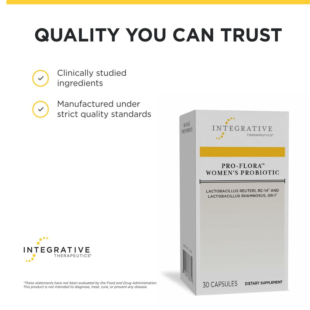 Integrative Therapeutics bottle on nightstand conveying daily routine ease