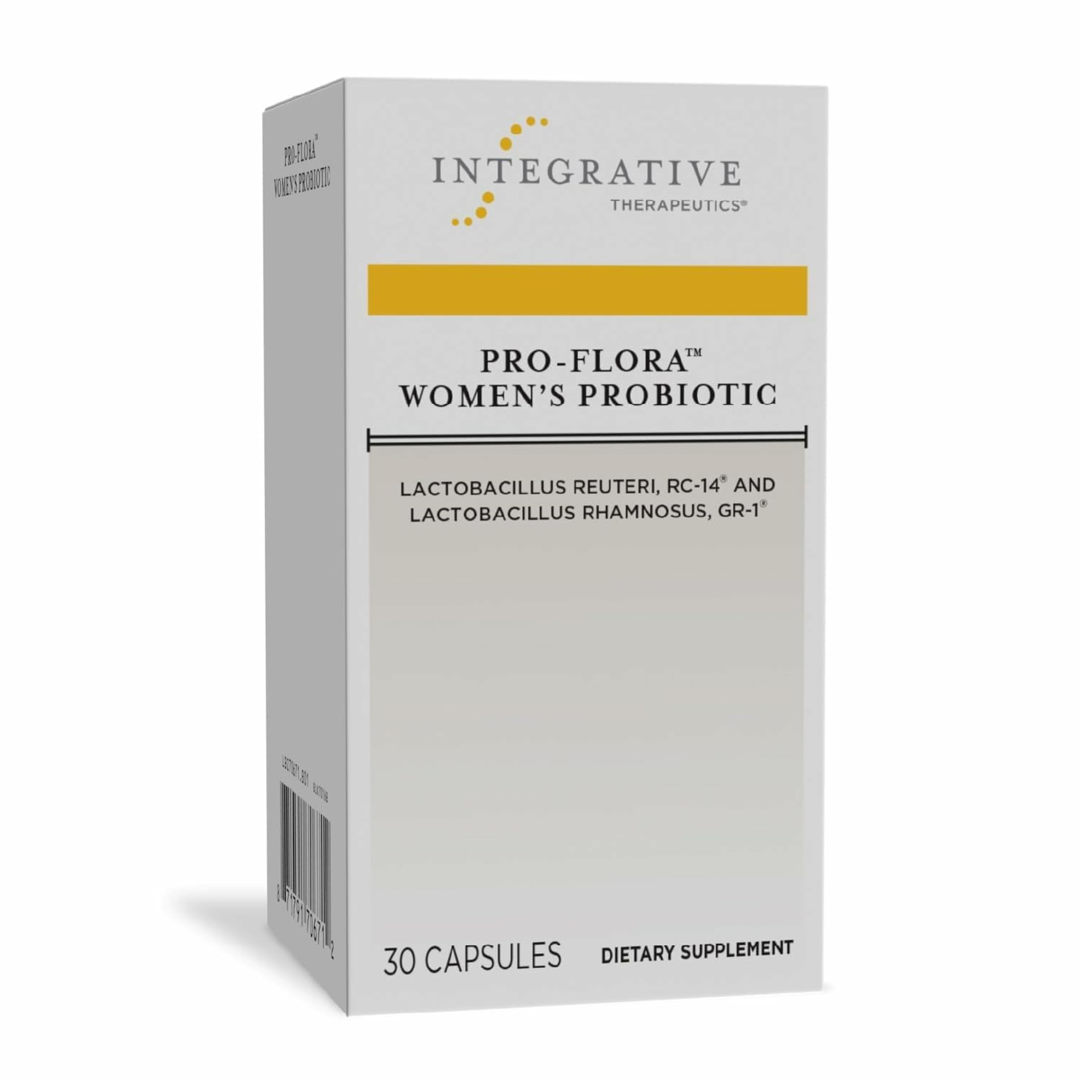 Integrative Therapeutics front packaging showing product and benefits