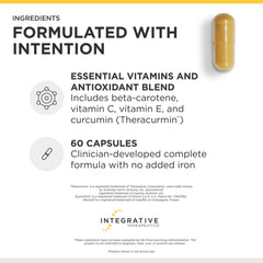 Integrative Therapeutics supplement facts panel for transparency and clarity