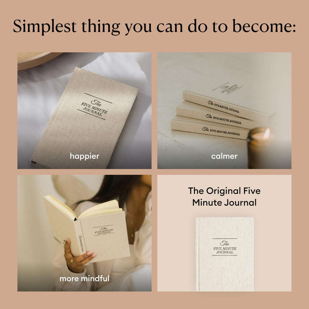 Intelligent Change being filled with pen showing fast five-minute journaling benefit