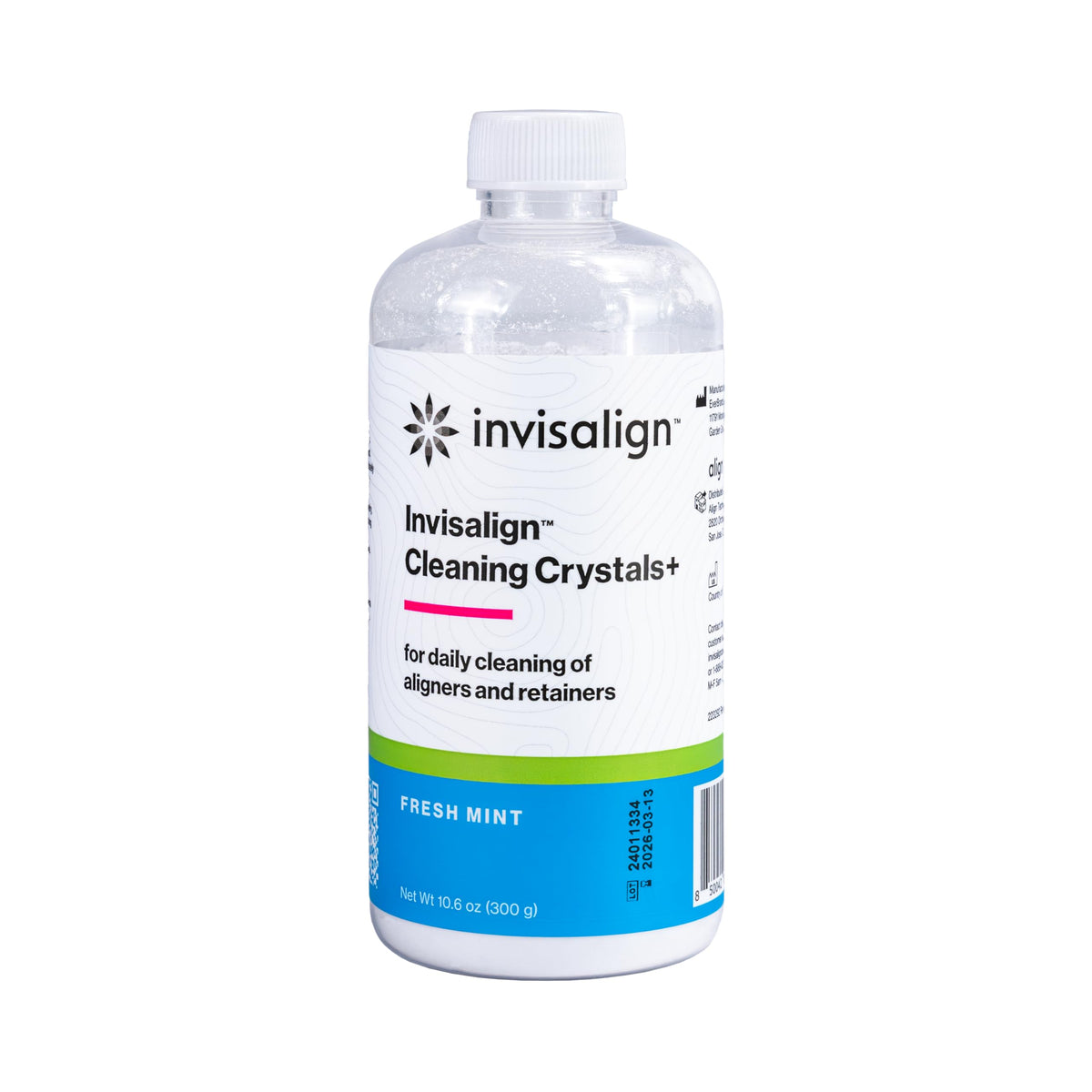 INVISALIGN front packaging showing product and mint benefit