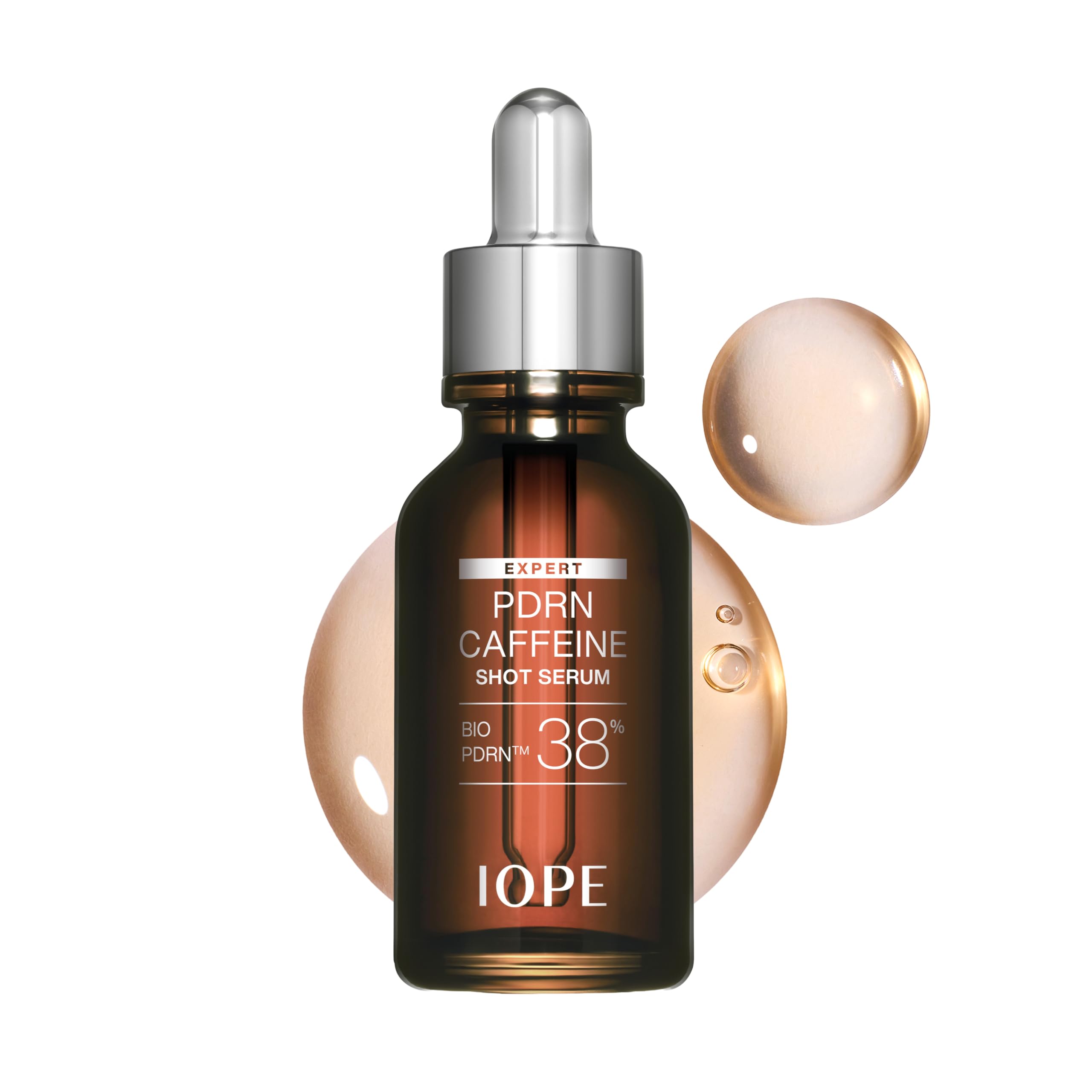 IOPE front packaging showing bottle and box, highlights calming benefit