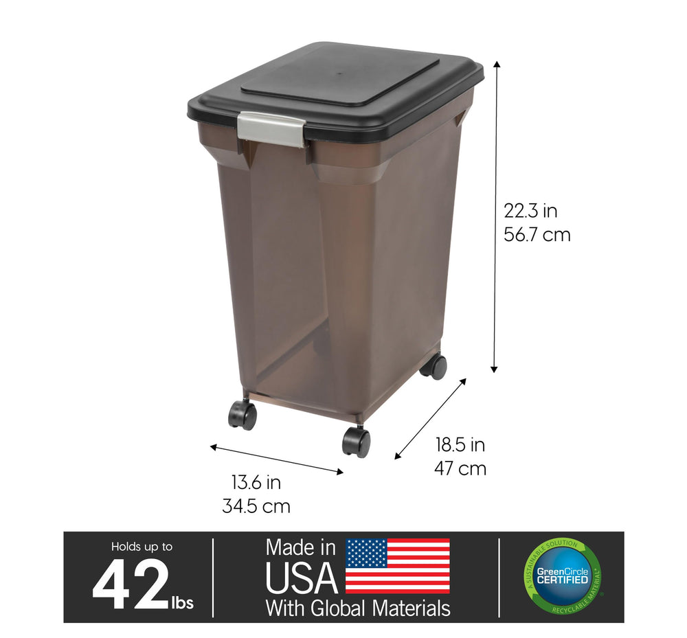 IRIS USA gasket close-up showing airtight seal for moisture protection