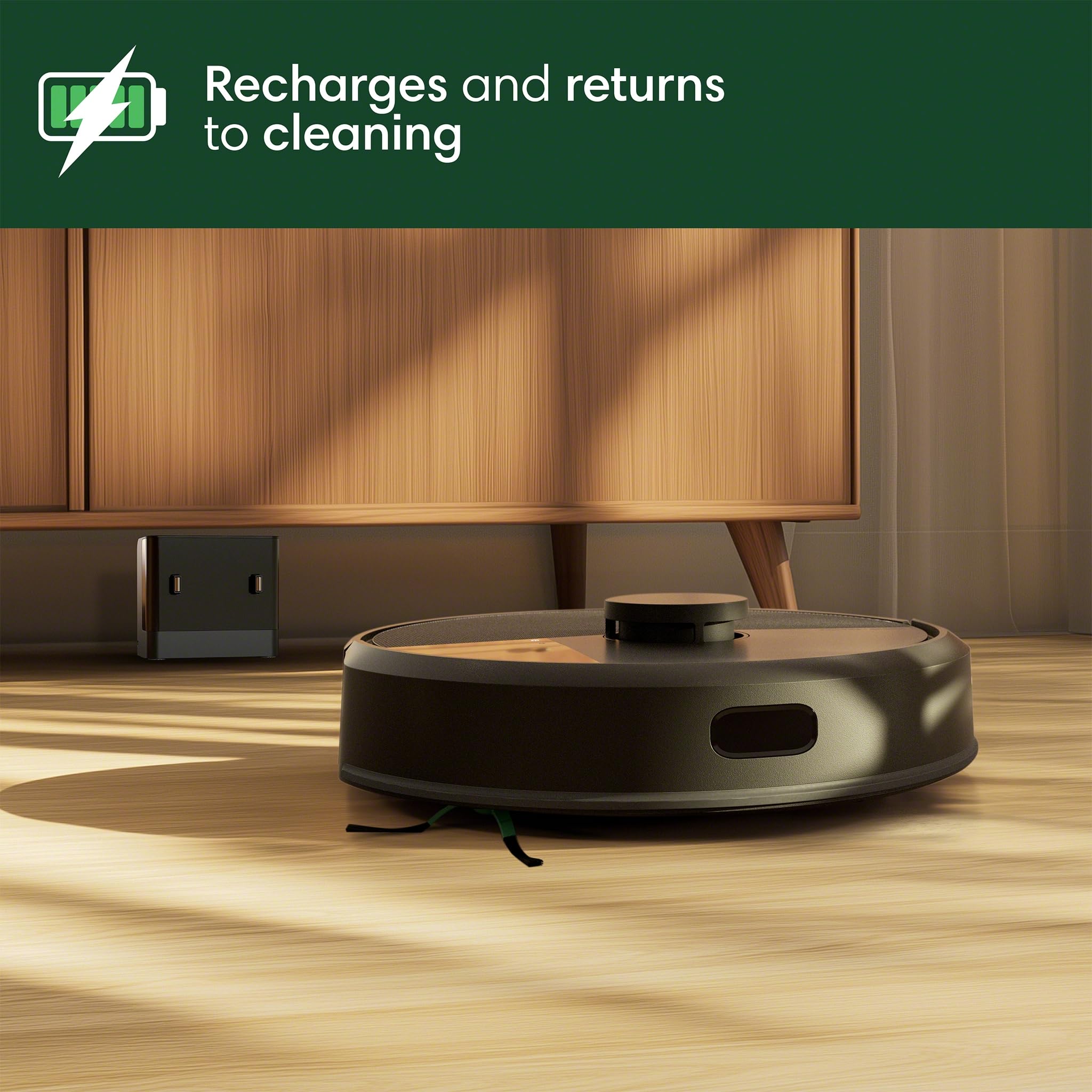 iRobot Roomba 105 bag removal demo showing sealed bag disposal and reduced dust exposure