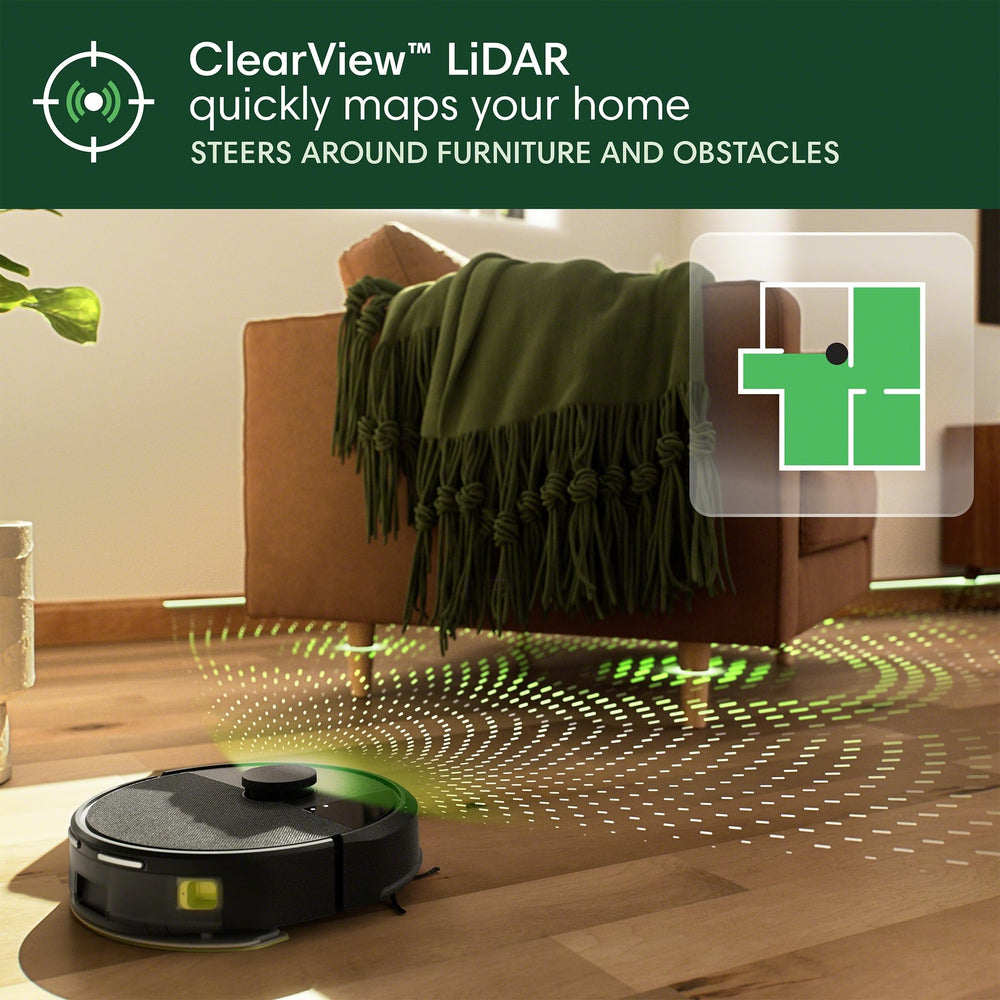 iRobot Roomba 105 avoiding carpet while mopping to keep rugs dry and protected