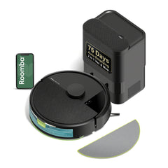 iRobot Roomba 105 front angle showing design and compact profile benefit quick access
