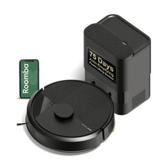 iRobot Roomba 105 front view showing sleek design and home-ready finish