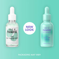 Isle of Paradise tan drops texture close-up showing smooth serum finish