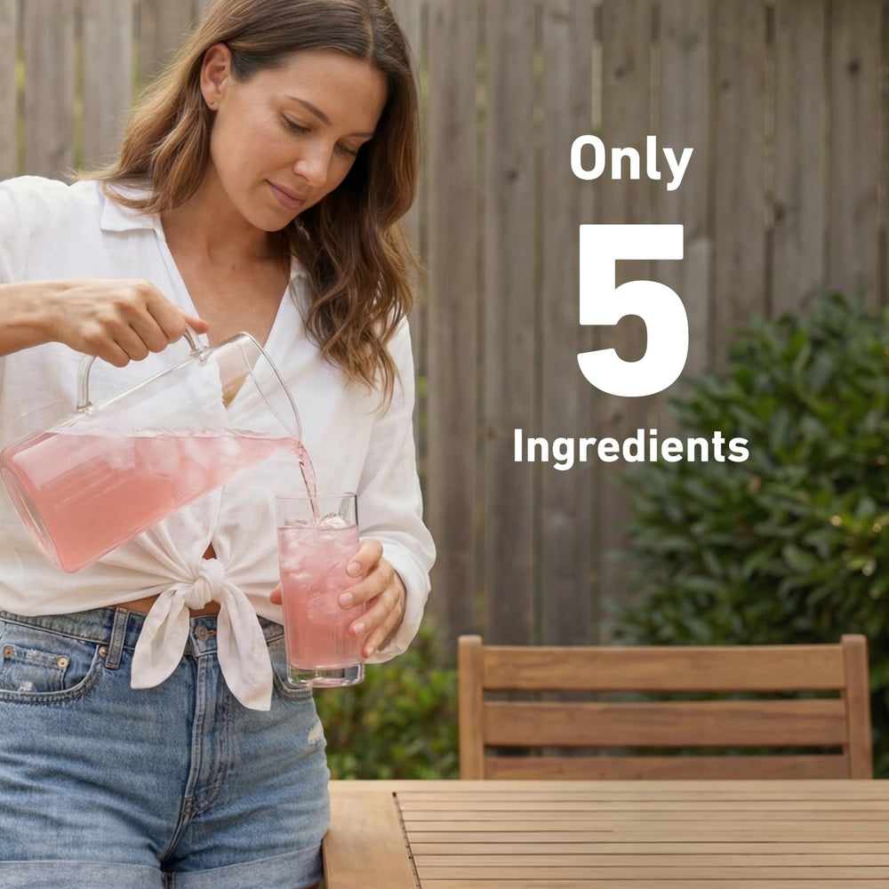 Isopure next to measuring scale displaying 14-serving package size