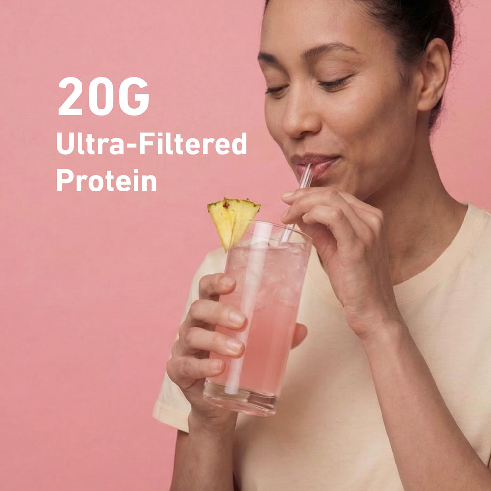 Isopure in shaker bottle being used for quick on-the-go protein