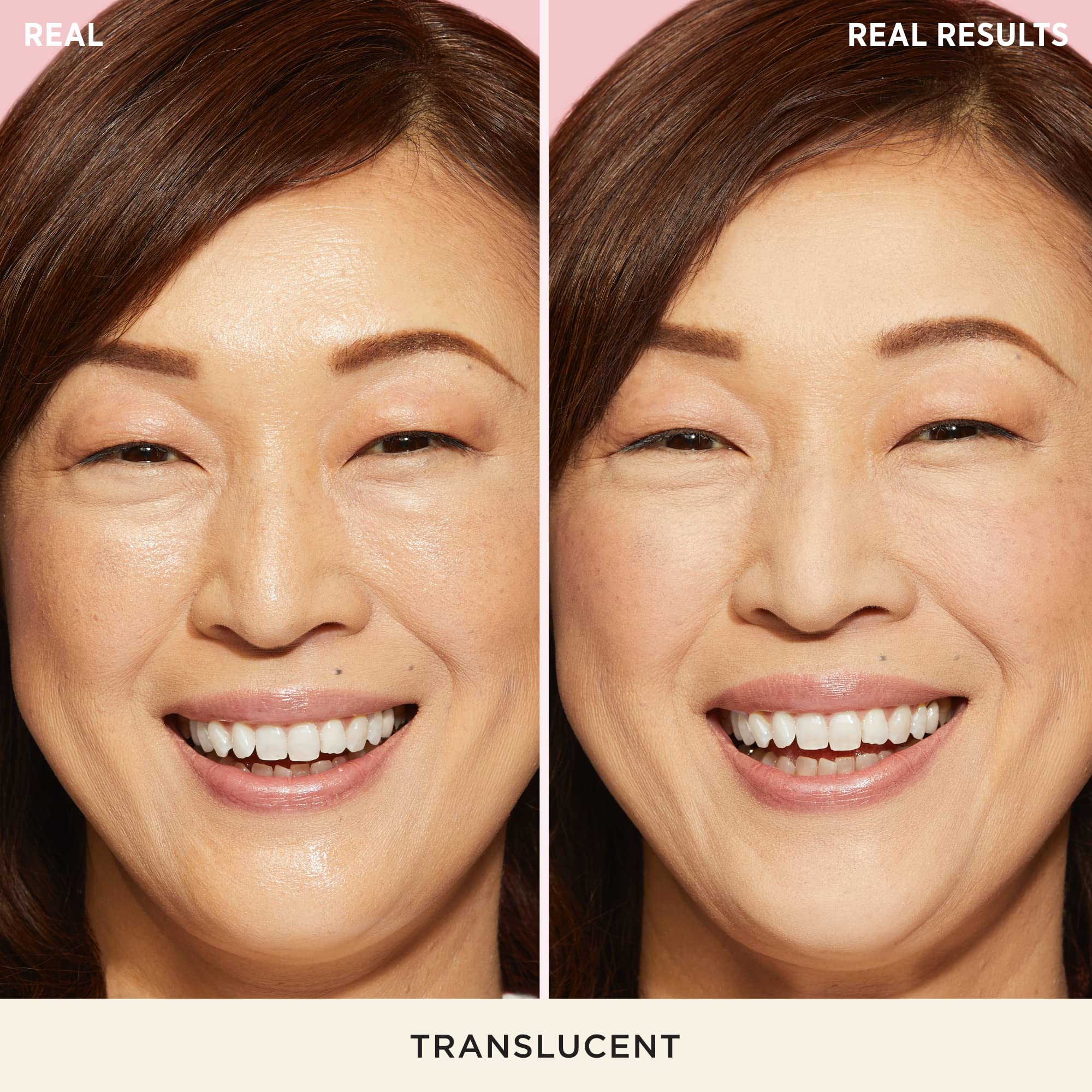 IT Cosmetics powder texture close-up highlighting fine milled blur effect for pores