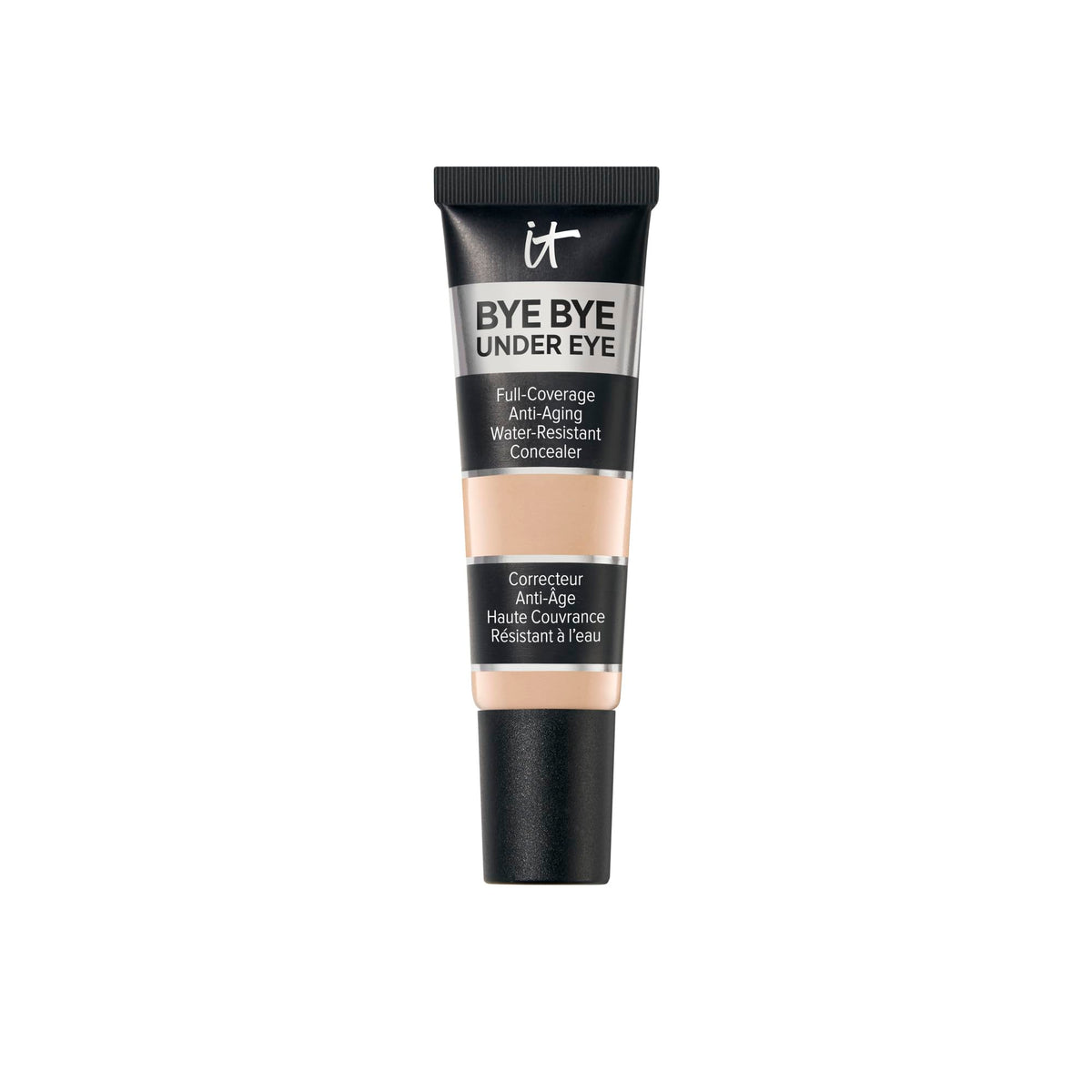 IT Cosmetics concealer front packaging showing product and shade for easy identification
